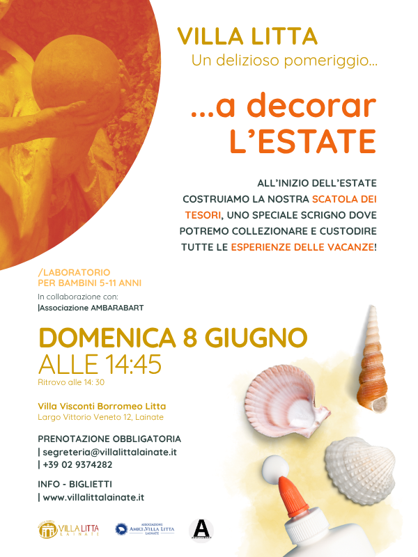 Un delizioso pomeriggio... a decorar l'estate