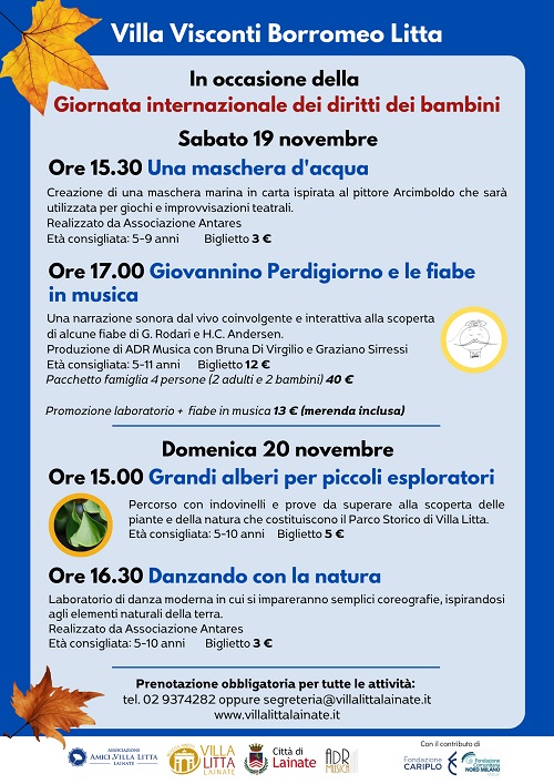 GIORNATA INTERNAZIONALE PER I DIRITTI DELL'INFANZIA E ADOLESCENZA