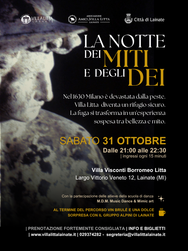 LA NOTTE DEI MITI E DEGLI DEI