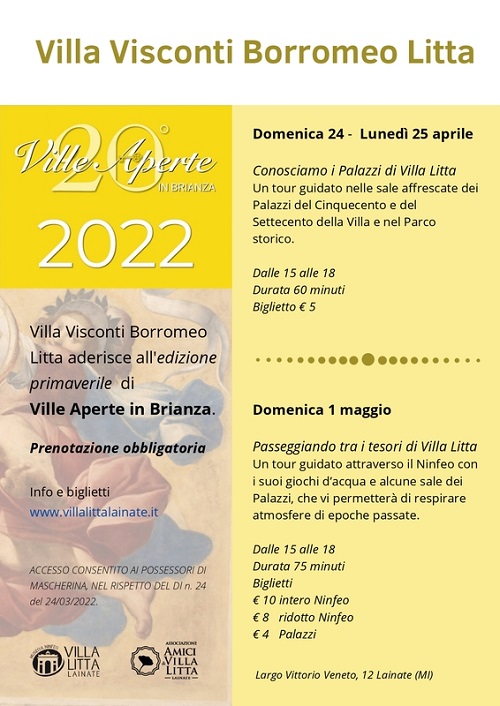Ville Aperte primavera 2022