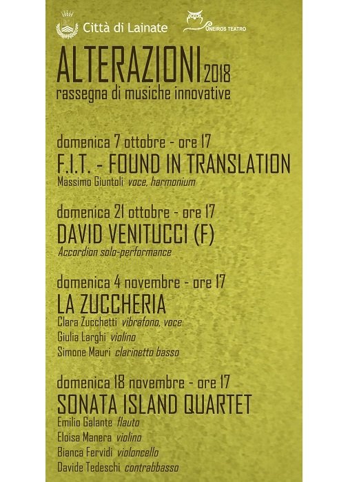 Alterazioni 2018