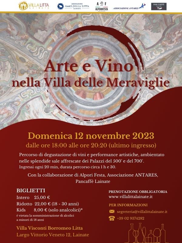 Arte e Vino nella Villa delle Meraviglie