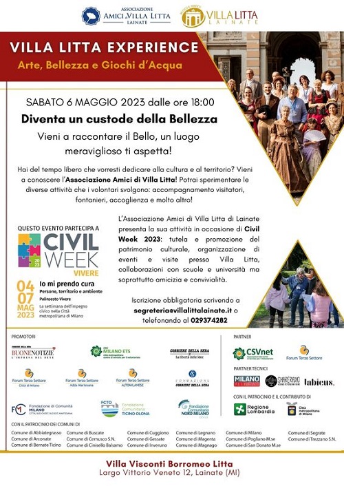 DIVENTA CUSTODE DELLA BELLEZZA! - CIVIL WEEK