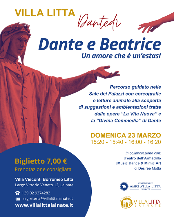 DANTE E BEATRICE: UN AMORE CHE E' ESTASI