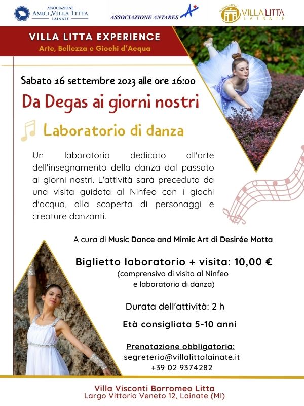Da Degas ai giorni nostri