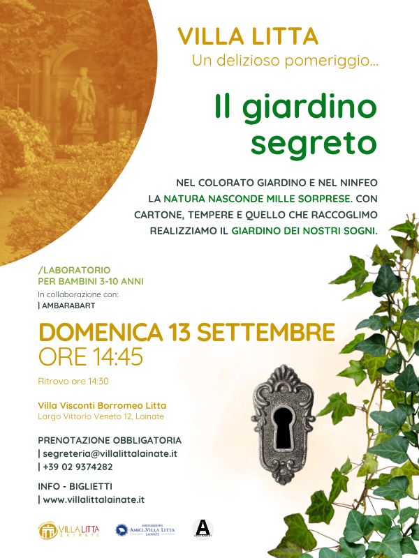 UN DELIZIOSO POMERIGGIO...Laboratorio didattico Il giardino segreto