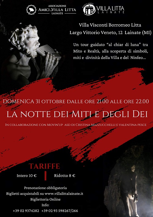 LA NOTTE DEI MITI E DEGLI DEI