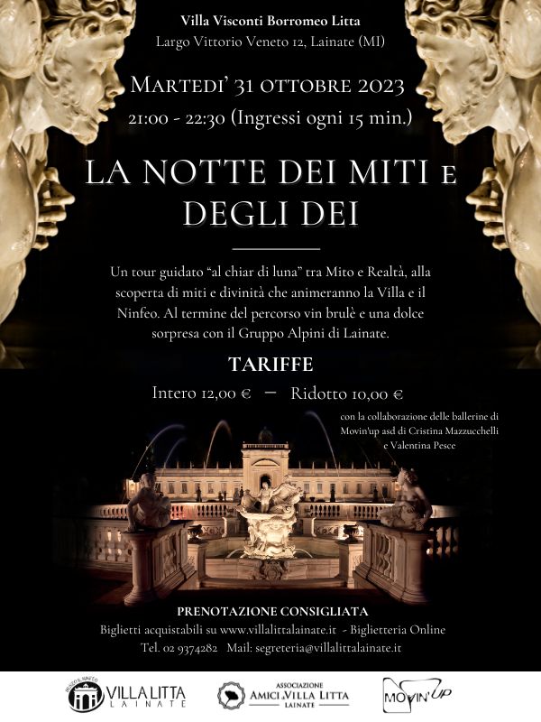 La notte dei Miti e degli Dei