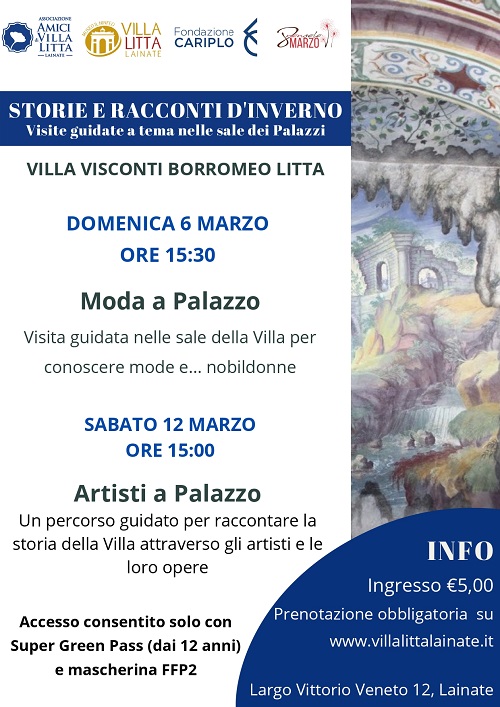 Visite invernali ai Palazzi - Storie e racconti d'inverno