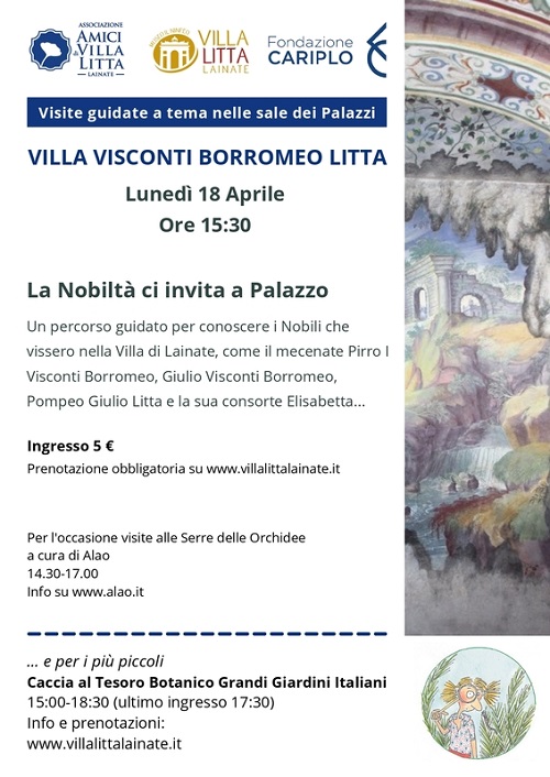 Pasquetta Visite ai Palazzi e Serre