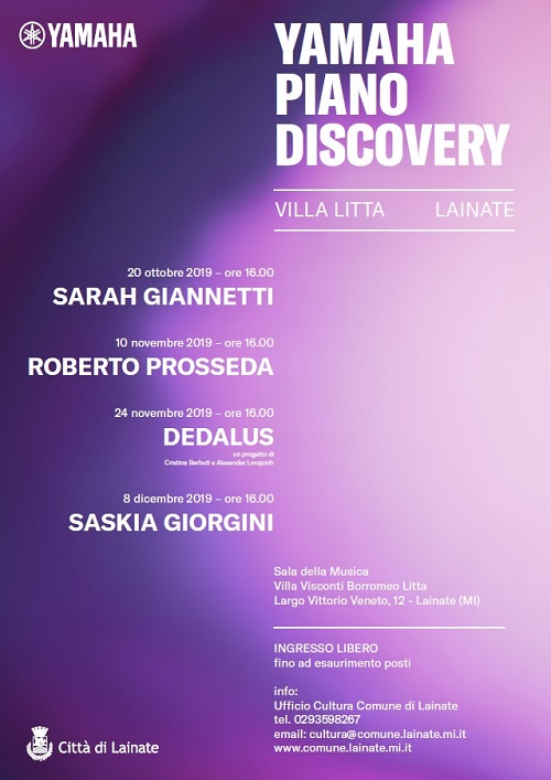 Yamaha piano discovery